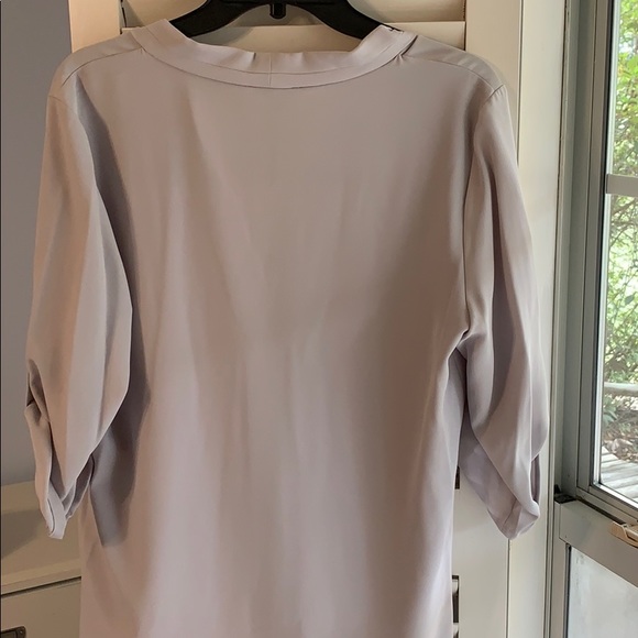 NWT|| Gray Blue Calvin Klein L Blouse || StitchFix - Picture 3 of 4